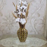 گلدان برنجی بسیار شیک و لاکچری