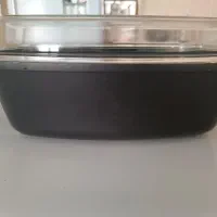 تابه همراه بادرب شیشه ای پیرکس