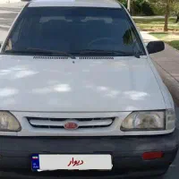 پراید سفید بی رنگ