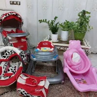 سرویس کالسکه و کریر روروئک و سرویس خواب نوزاد