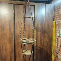 بار چوبی دکوری ایستاده آویزی