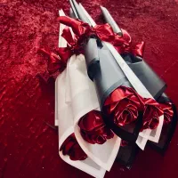 گل روبانی|گل مصنوعی|اهواز, فدک|دیوار