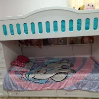 تخت 2طبقه بچه گانه سایز بزرگ