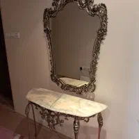 اینه و کنسول برنجی
