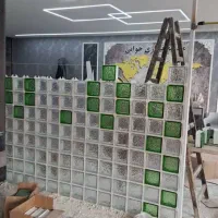 بلوک مکعبی شیشه ای