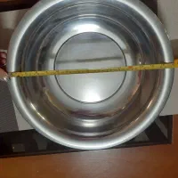 لگن استیل بزرگ