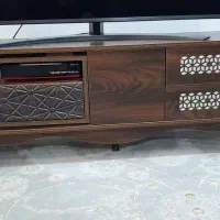میز تلویزیون برند دیپلمات تمام چوب