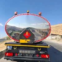 تانکر  و فلاکس قیر سه محور با دستگاه فوکس