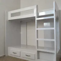تخت خواب دو طبقه ام دی اف