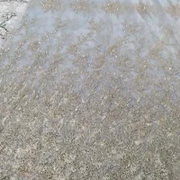 فروش 7 مترپارچه نو تور رنگ طوسی