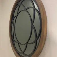آینه چوب گرد( مبلمان ونتی ابوقداره)
