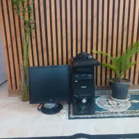 سیستم کامپیوتر اقتصادی با مانیتور اسپیکردار