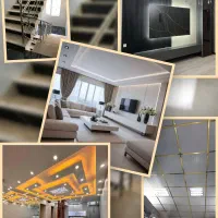 اجرای کناف،  نرده استیل،سقف کاذب و دکوراسیون داخلی