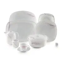 سرویس چینی زرین ۱۲ نفره ۹۸ پارچه