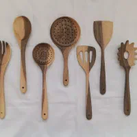 پرداخت کار ظروف چوبی