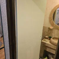 درب چوبی سرویس