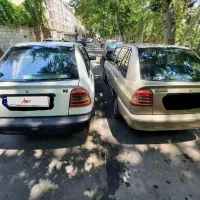 دو دستگاه پراید ۱۴۱ سفید و بژ ۸۵ و ۸۴