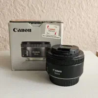 لنز کانن ۵۰ میلیمتری f1.8