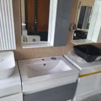 روشویی دیواری و روشویی کابینتی آینه باکس مدل بیتاB
