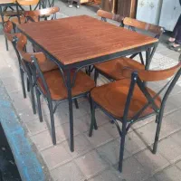 میز ناهار خوری کلاسیک کافه رستوران j788