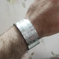 خلخال مردانه مذهبی و. دستبند چرمی