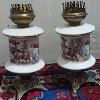 شمعدان فرانسوی برنجی