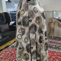 مانتو نخی و شال تور پاپپونی