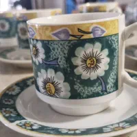 فنجان و نعلبکی چینی