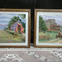 تابلو گلدوزی شده کار دست
