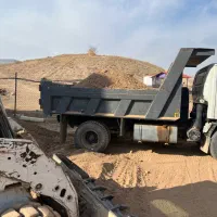 نخاله ماسه خاورخاک کامیونت کارگربابکت ایسوزونیسان