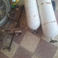 کپسول گاز cng همراه با وسایل