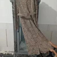 لباس مجلسی دانتل گیپور