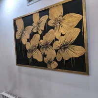 تابلو دکوراتیو مدرن نقاشی پروانه