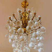 لوستر کریستالی ۷ شعله