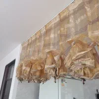 پرده|پرده، رانر، رومیزی|قم, علی آباد سعدگان|دیوار