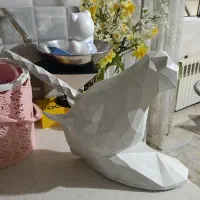 اسب تک شاخ  دیوار کوب