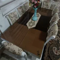 میزنهارخوری هشت نفره شرکتی سفیددرحدنو