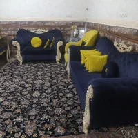 مبل هفت نفره ومیز تلویزیون.وتختخواب میز نهار خوری
