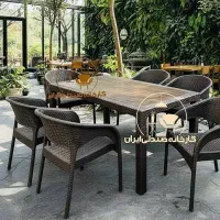 میز و صندلی پلاستیکی کافه هایده نهارخوری غذاخوری