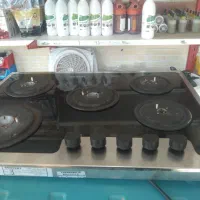 اجاق گاز صفحه ای استیل البرز