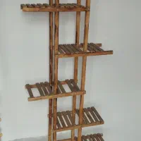 استند چوبی گل