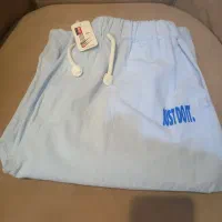 شلوارک مارک۲ ایکس آبی آسمانی نونونو۴جیب