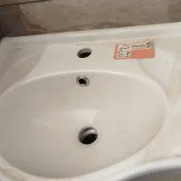 سینک دستشویی سرامیکی سفید