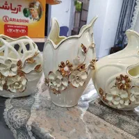 گلدان سرامیکی|صنایع دستی و سایر لوازم تزئینی|شهریار, شهرک وائین|دیوار