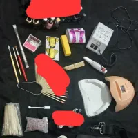 وسایل کاشت ناخن و اتو مو