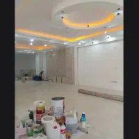 نقاش‌ساختمان‌ کاغذدیواری تیوی‌وال کناف‌کاذب‌ سقف