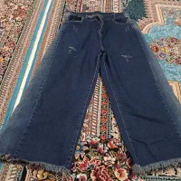 شلوار جین شافل بگ