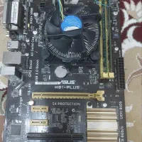 باندل مادربرد asus h81plus و i5 4570 و ۱۶ گیگ رم