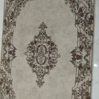 دو تخته فرش 6 متری زمینه کرم