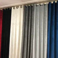 تولیدی پرده پانچ های مخمل و حریر تحویل فوری